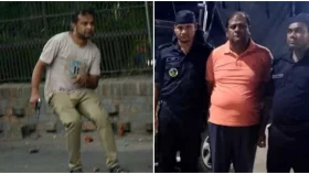 র&zwj;্যাবের হাতে আটক মিঠু অস্ত্রধারী সেই যুবলীগ কর্মী নন