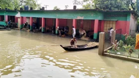 ময়মনসিংহে বন্যার পানি নামতে শুরু করেছে