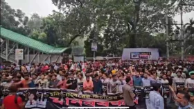 সাবের হোসেন চৌধুরীর শাস্তির দাবিতে আন্দোলন চালিয়ে যাব