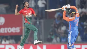 পাওয়ারপ্লেতে ভারতের ৪৫ রান, বাংলাদেশের ৩ উইকেট