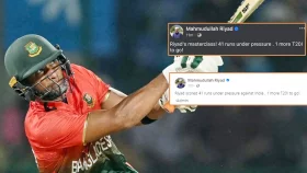 ৩৯ বলে ৪১ রানকে &lsquo;মাস্টারক্লাস&rsquo; বলে সমালোচিত মাহমুদউল্লাহ