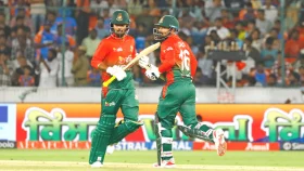 ভারতের ২৯৭ রানের জবাবে বাংলাদেশ ১৬৪