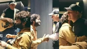 এড শিরানকে দেখেই উচ্ছ্বসিত অরিজিৎ!