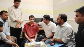 আন্দোলনে আহত পরিবারহীন ইমরানের পাশে ছাত্রদল