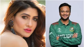 সাকিবের ছবিতে অসম্মান, ক্ষোভ শ্রাবণ্যের