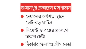 উদ্বোধনের আগেই ভবনে ফাটল