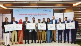 নতুন ৪ এসএমই পণ্যসেবা চালু করল এনসিসি ব্যাংক