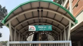 মিরপুর-১০ মেট্রো স্টেশন চালু হচ্ছে মঙ্গলবার