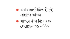 সাগরে পুড়ল এস আলমের মেয়ে জামাইয়ের এলপিজি