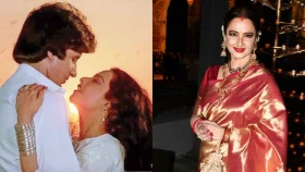 অমিতাভের জন্যই কি সিঁদুর পরেন রেখা?