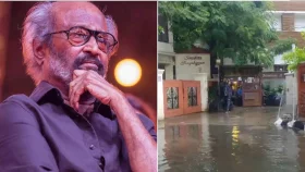 পানিতে তলিয়ে গেছে রজনীকান্তের বাড়ি!