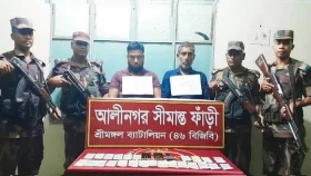 কুলাউড়ায় ২ ভারতীয় নাগরিক আটক