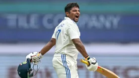 ক্যারিয়ারের প্রথম টেস্ট সেঞ্চুরি হাঁকালেন সরফরাজ