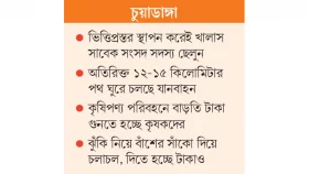 ৭ কোটির সেতুতে ওঠার সড়ক নেই
