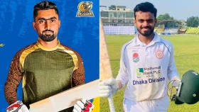 ৬ ছক্কায় সাব্বিরের ১৫০, সেঞ্চুরি মাহিদুলেরও