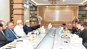 জামায়াত আমিরের সঙ্গে জাতিসংঘ প্রতিনিধি দলের সাক্ষাৎ