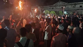 কুমিল্লা সীমান্তের ওপারে জড়ো হচ্ছে আওয়ামী লীগ কর্মীরা!