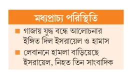 গাজায় শান্তির আভাস লেবাননে বিভীষিকা