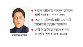 হাওরে দখলরাজ আফজাল