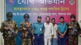 মোহাম্মদপুরে শীর্ষ তালিকাভুক্ত সন্ত্রাসীসহ গ্রেপ্তার ২২