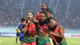 পাহাড়ী কন্যার পায়ের জাদুতে সাফ চ্যাম্পিয়ন বাংলাদেশ