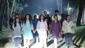 জাবিতে শিবিরের আত্মপ্রকাশ, প্রতিবাদে মধ্যরাতে বিক্ষোভ