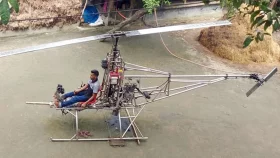 নিজের তৈরি হেলেকপ্টার উড়াতে বেবিচকের দারস্থ নাজমুল