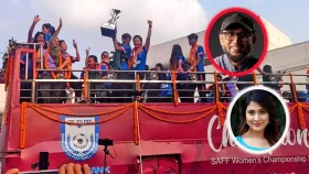 সাফ জয়ীদের অভিনন্দন জানিয়ে যা বললেন ফারুকী-মেহজাবীন&nbsp;