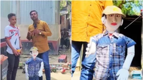আবু সাঈদ রোবট তৈরি করেছেন কিশোরগঞ্জের হিমেল