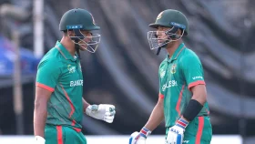 সন্ধ্যা নামায় প্রতিপক্ষ পুরো ব্যাট করার আগেই জয়ী বাংলাদেশ