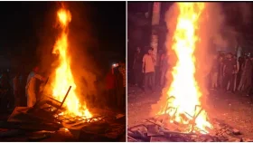 খুলনায় জাতীয় পার্টির কার্যালয়ে ভাঙচুর-অগ্নিসংযোগ