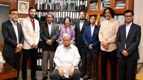 ড. কামালের সঙ্গে সংবিধান সংস্কার কমিশনের সাক্ষাত