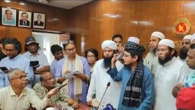 সভাকক্ষে শেখ হাসিনার ছবি, যা বলল স্বরাষ্ট্র মন্ত্রণালয়