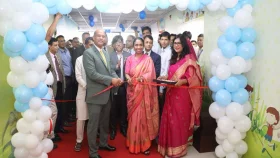 বেবিচকে 'নাফিসা হোসাইন মারওয়া শিশু দিবাযত্ন কেন্দ্র' উদ্বোধন