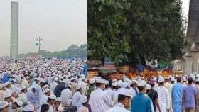 সোহরাওয়ার্দী উদ্যানে আলেম-ওলামাদের ঢল