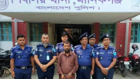 শিবালয়ে ডাকাতি, মালামালসহ চট্টগ্রাম থেকে গ্রেফতার