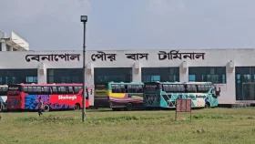 চালু হলো পৌর বাস টার্মিনাল, স্বস্তিতে বেনাপোলবাসী
