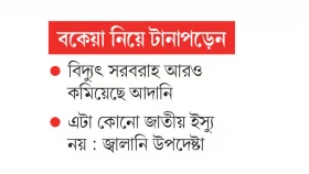 আদানি নিয়ে চিন্তিত নয় সরকার