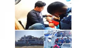 সুন্দরবনে পর্যটক জাহাজের অসুস্থ শিশুকে উদ্ধার করল কোস্টগার্ড