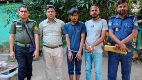 মাদক সেবনের সরঞ্জামসহ যুবক আটক