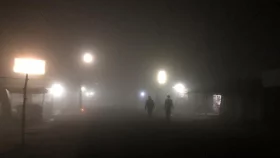 শেষ রাতে কুয়াশার আভাস