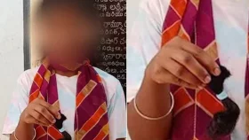 যে কারণে স্কুলে ১৮ ছাত্রীর চুল কর্তন