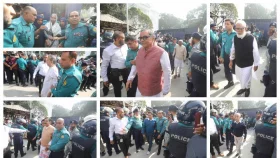 কড়া নিরাপত্তায় সাবেক ৯ মন্ত্রীসহ ১৩ জনকে ট্রাইব্যুনালে হাজির