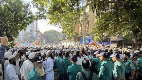 সড়ক ছাড়লেন সাদপন্থীরা