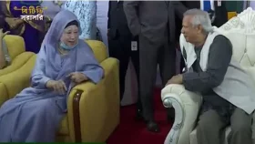খালেদা জিয়াকে ধন্যবাদ জানালেন ড. ইউনূস