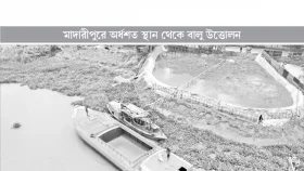 রাত যত গভীর হয় ড্রেজারের শব্দ তত বাড়ে
