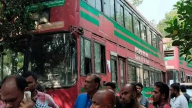 বাসে ৩ শিক্ষার্থীর মৃত্যু, ঘটনাস্থল পরিদর্শন তদন্ত কমিটির