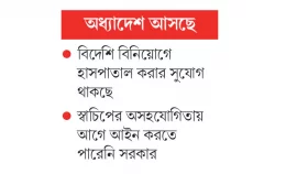 চিকিৎসকের ফি নির্ধারণ করে স্বাস্থ্যে নতুন আইন