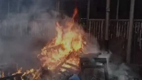 ক্লার্ক অ্যাসোসিয়েশন অফিসের নথিপত্রে আগুন&nbsp;