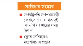 বিএনপির প্রস্তাবে নিজেদের বদলও